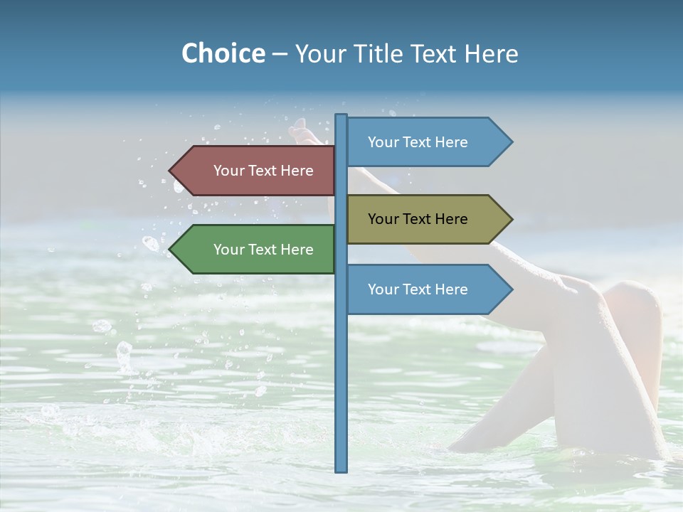 Character Happy Group PowerPoint Template