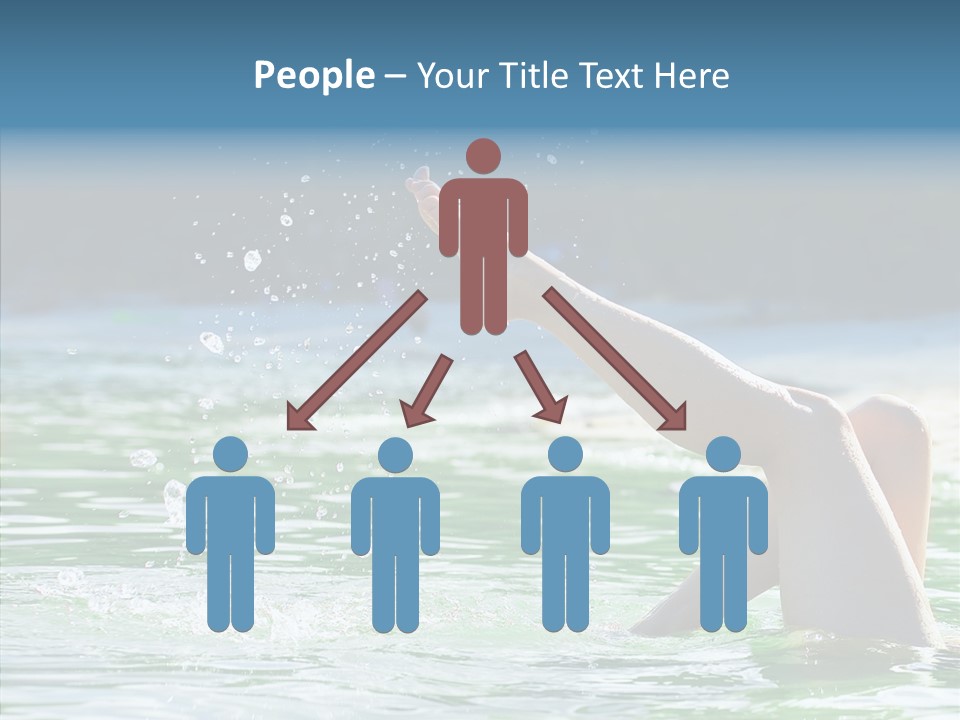 Character Happy Group PowerPoint Template