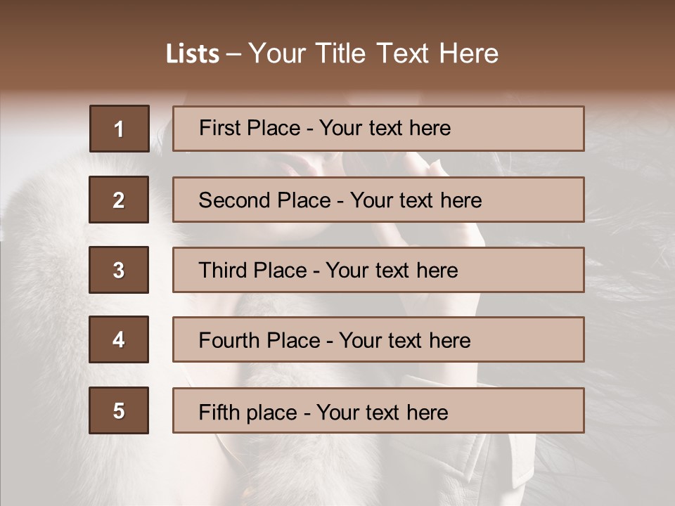 Studio Young Beauty PowerPoint Template