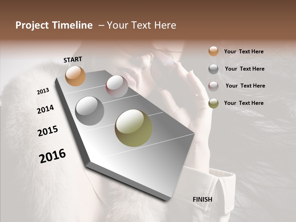 Studio Young Beauty PowerPoint Template