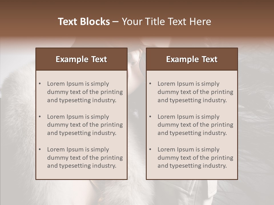 Studio Young Beauty PowerPoint Template