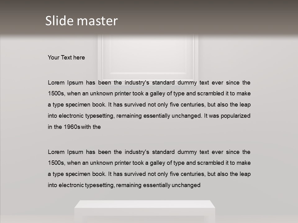 Wooden Photo Wood PowerPoint Template