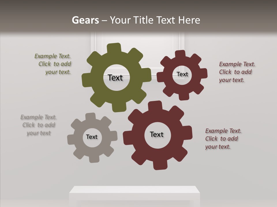 Wooden Photo Wood PowerPoint Template