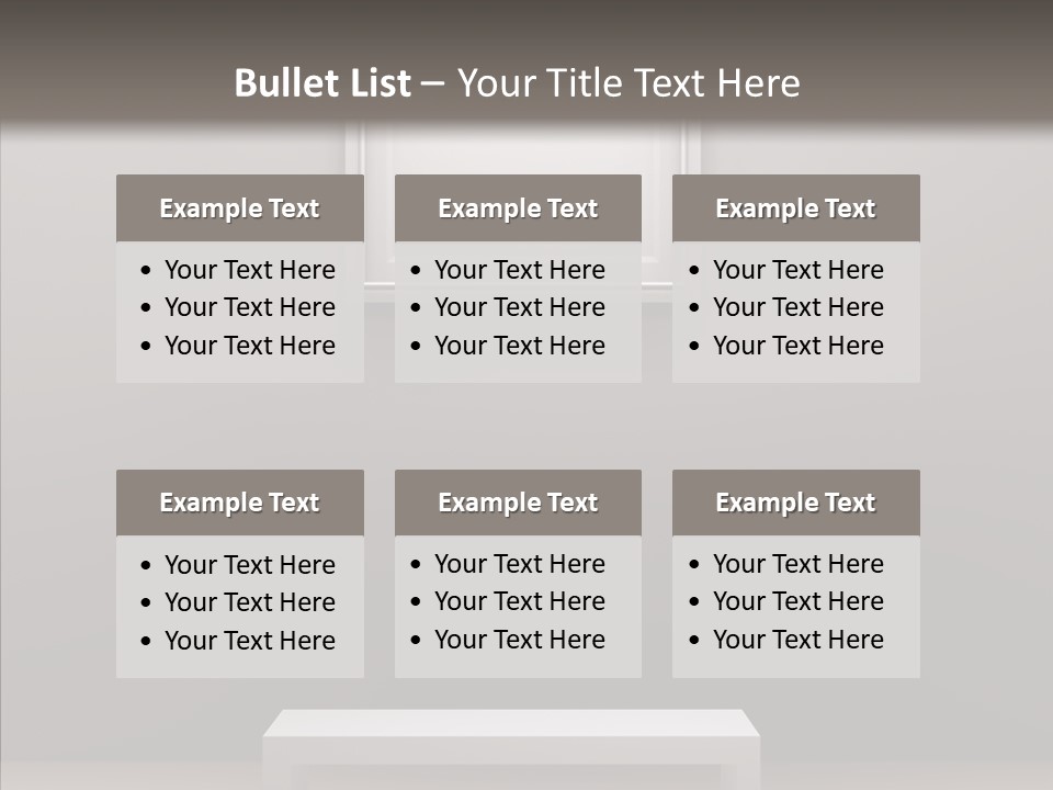 Wooden Photo Wood PowerPoint Template