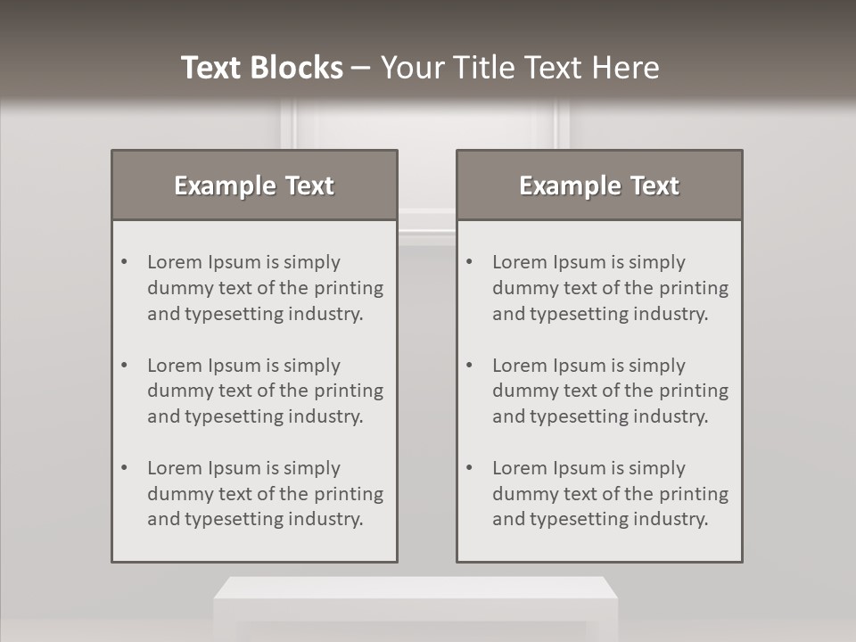Wooden Photo Wood PowerPoint Template