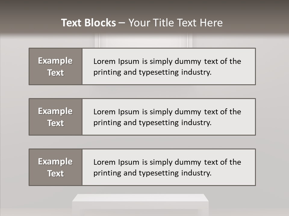 Wooden Photo Wood PowerPoint Template