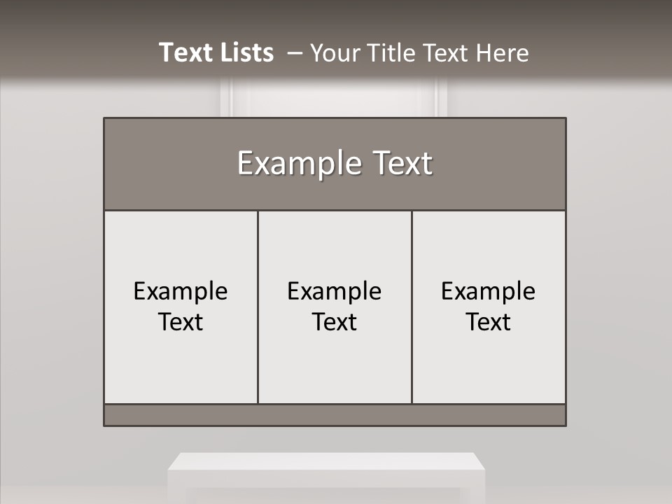 Wooden Photo Wood PowerPoint Template