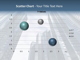 Construction Glass Downtown PowerPoint Template