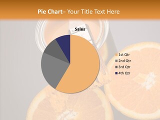 Orange Strength Paint PowerPoint Template