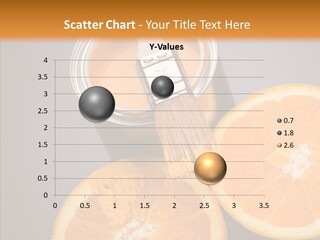 Orange Strength Paint PowerPoint Template