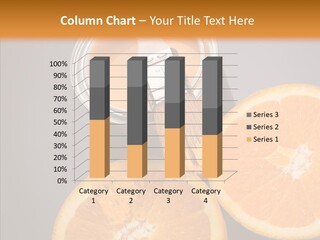 Orange Strength Paint PowerPoint Template