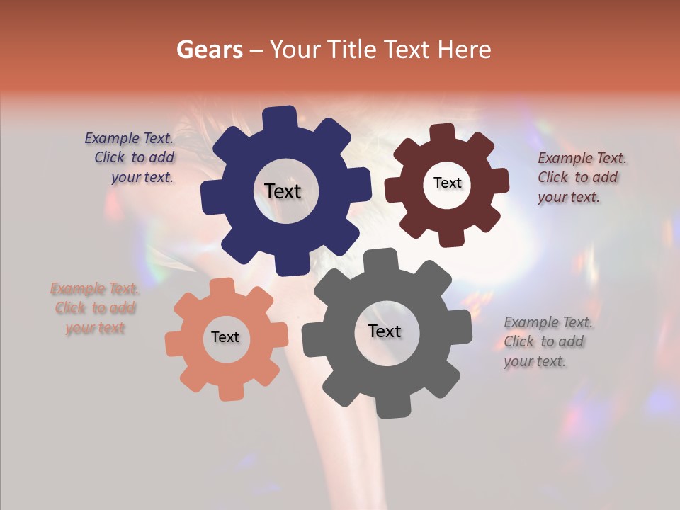 Beautiful Flash Body PowerPoint Template