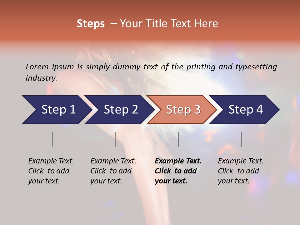 Beautiful Flash Body PowerPoint Template