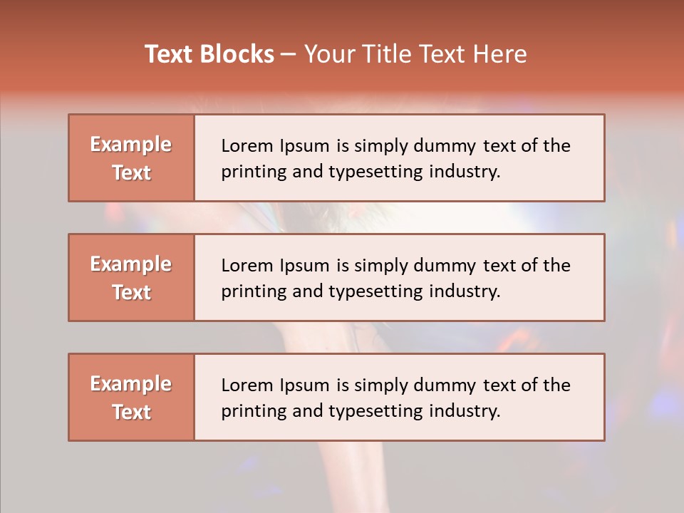 Beautiful Flash Body PowerPoint Template