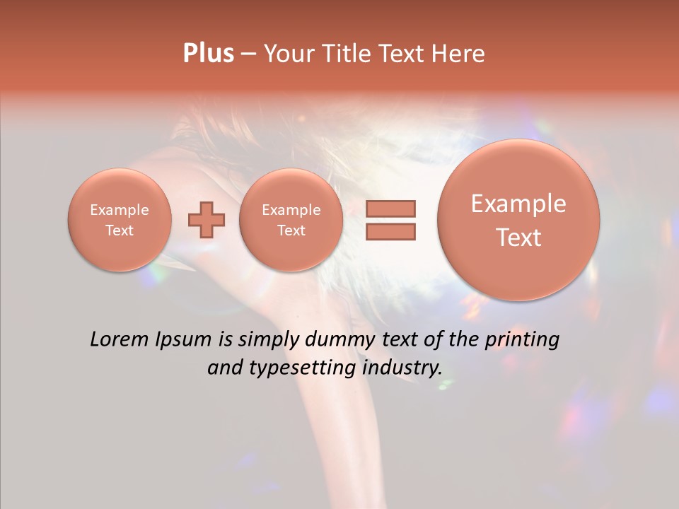 Beautiful Flash Body PowerPoint Template