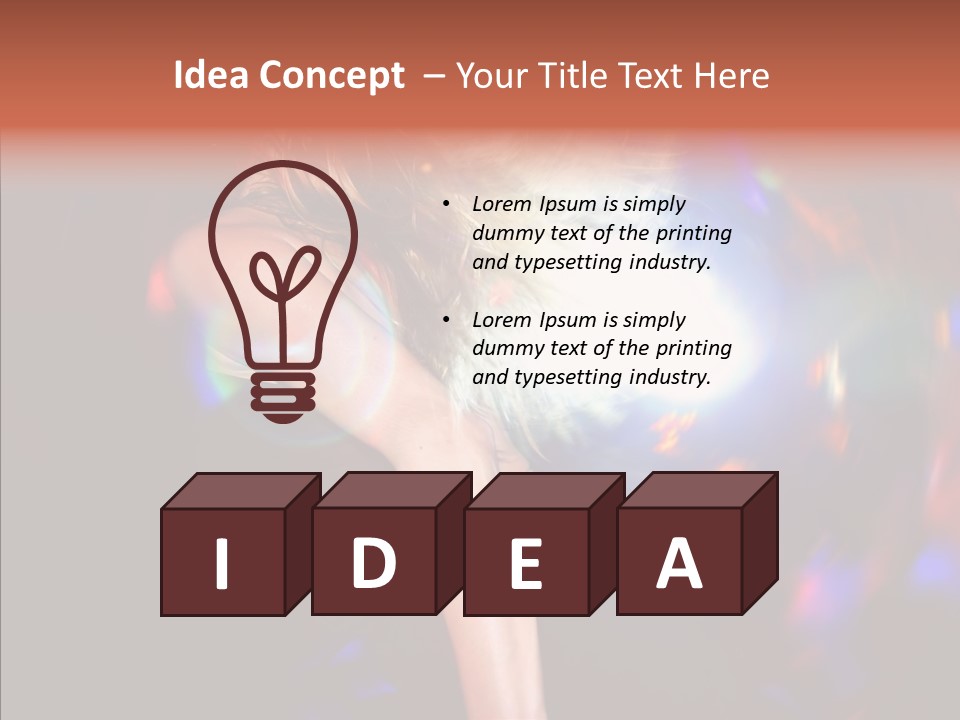 Beautiful Flash Body PowerPoint Template