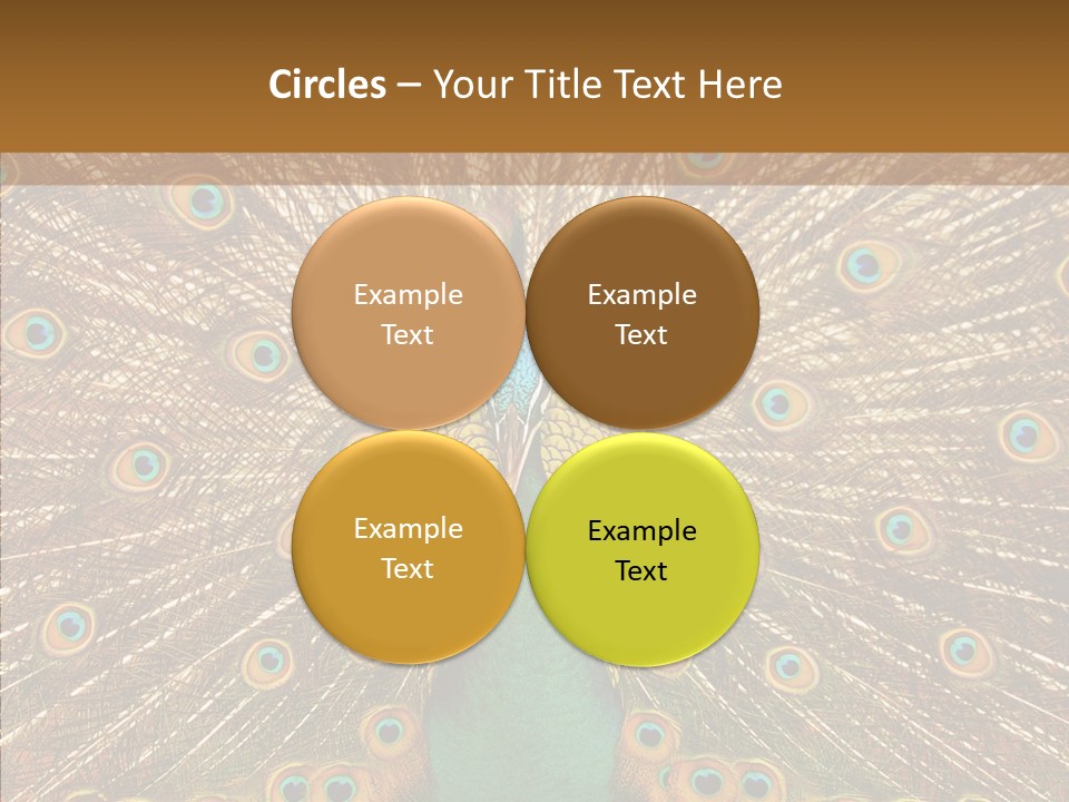 Texture Stunning Attraction PowerPoint Template