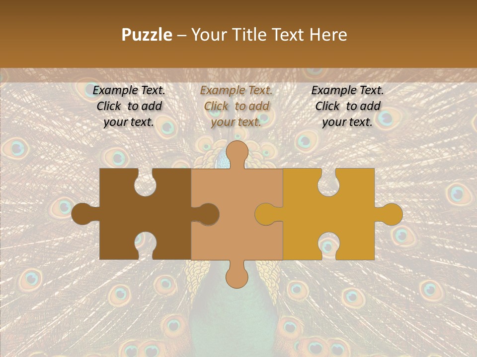 Texture Stunning Attraction PowerPoint Template