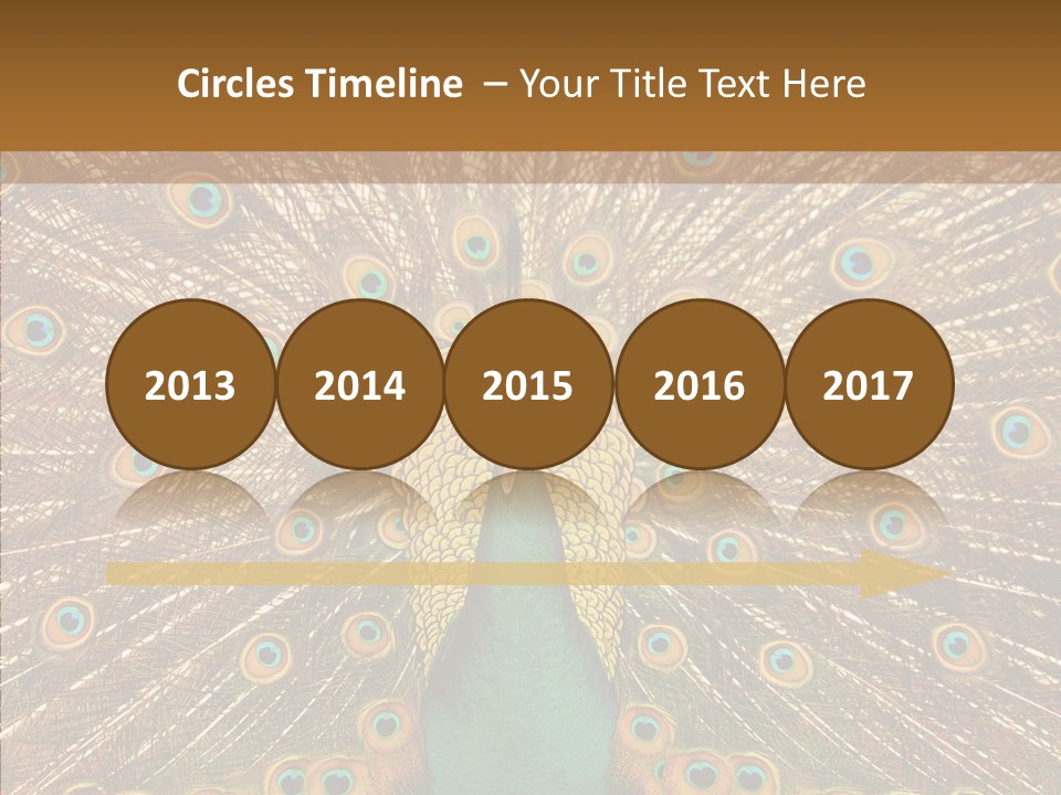 Texture Stunning Attraction PowerPoint Template