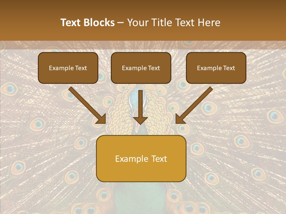 Texture Stunning Attraction PowerPoint Template