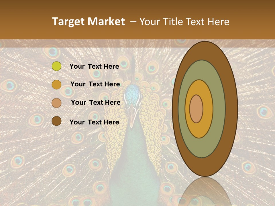 Texture Stunning Attraction PowerPoint Template