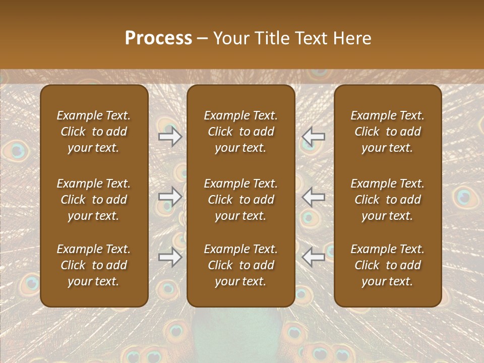 Texture Stunning Attraction PowerPoint Template
