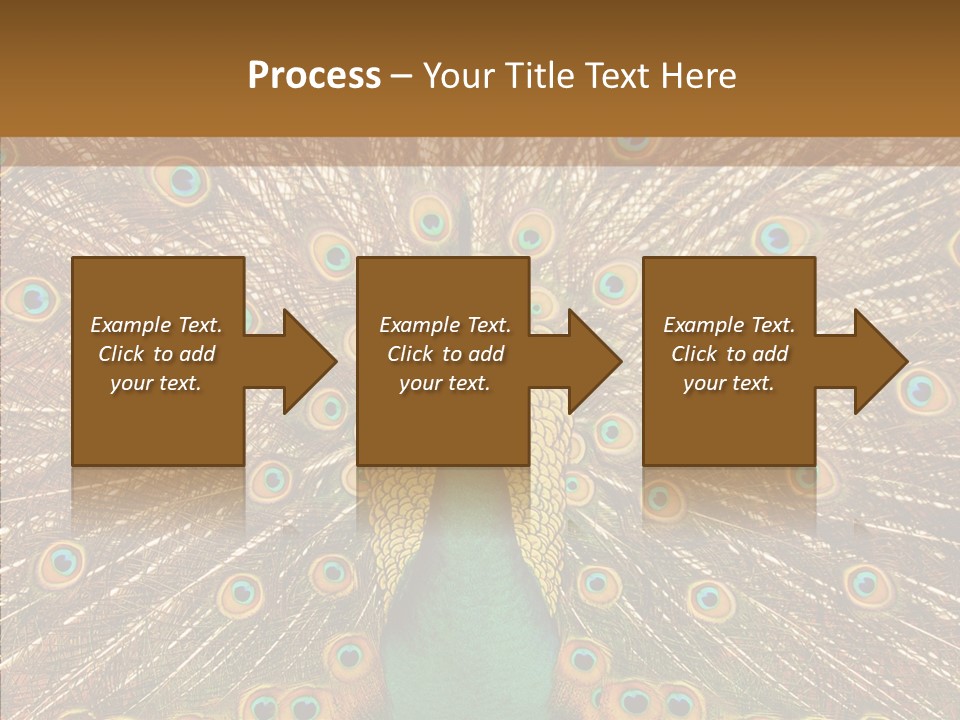 Texture Stunning Attraction PowerPoint Template