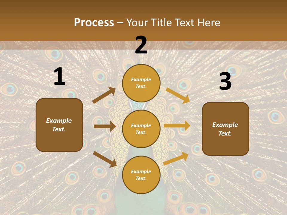 Texture Stunning Attraction PowerPoint Template