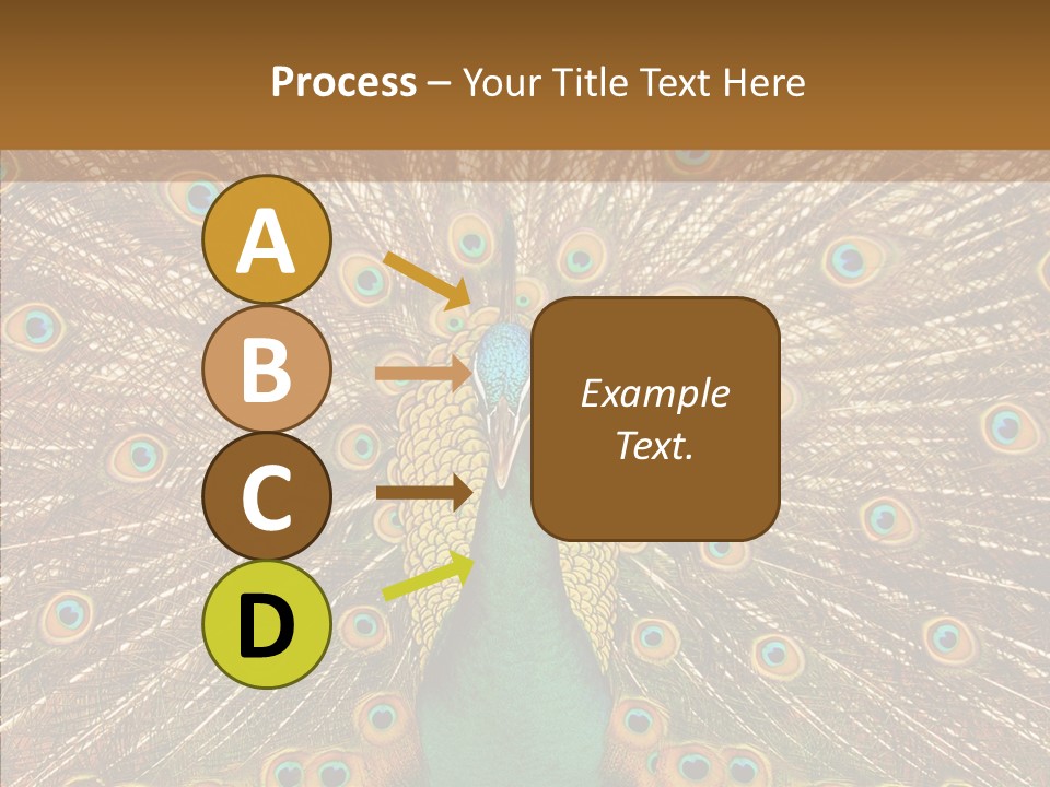 Texture Stunning Attraction PowerPoint Template