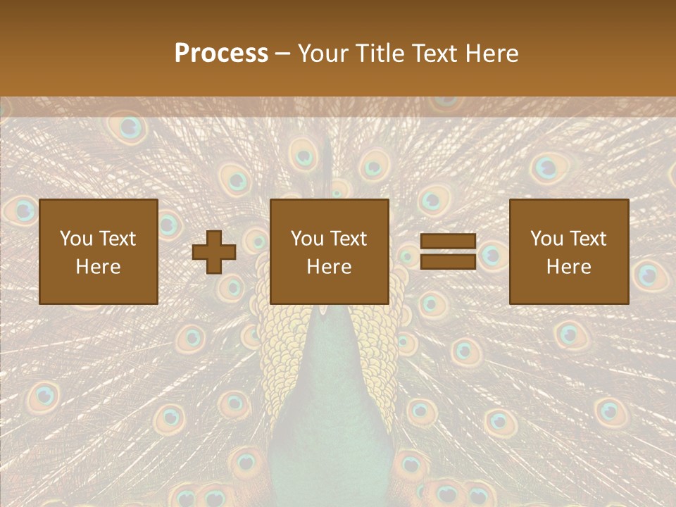 Texture Stunning Attraction PowerPoint Template