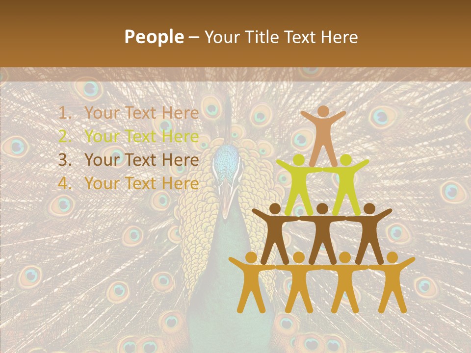 Texture Stunning Attraction PowerPoint Template