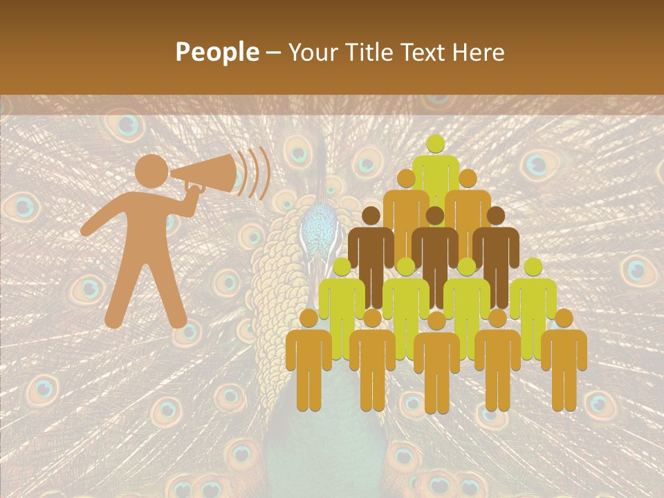 Texture Stunning Attraction PowerPoint Template