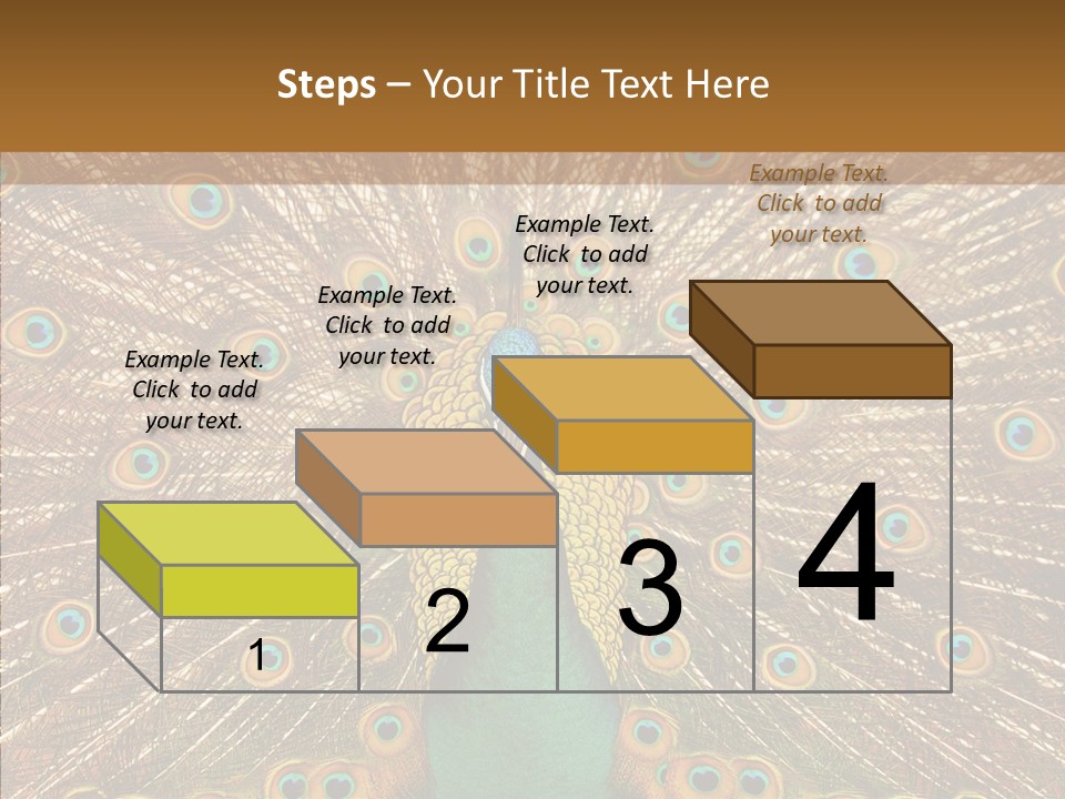 Texture Stunning Attraction PowerPoint Template
