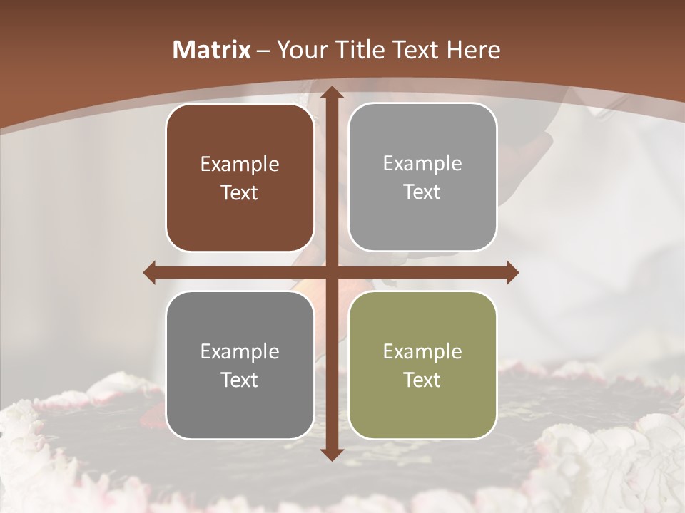 Elegance Pie Celebration PowerPoint Template