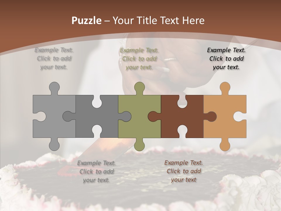 Elegance Pie Celebration PowerPoint Template