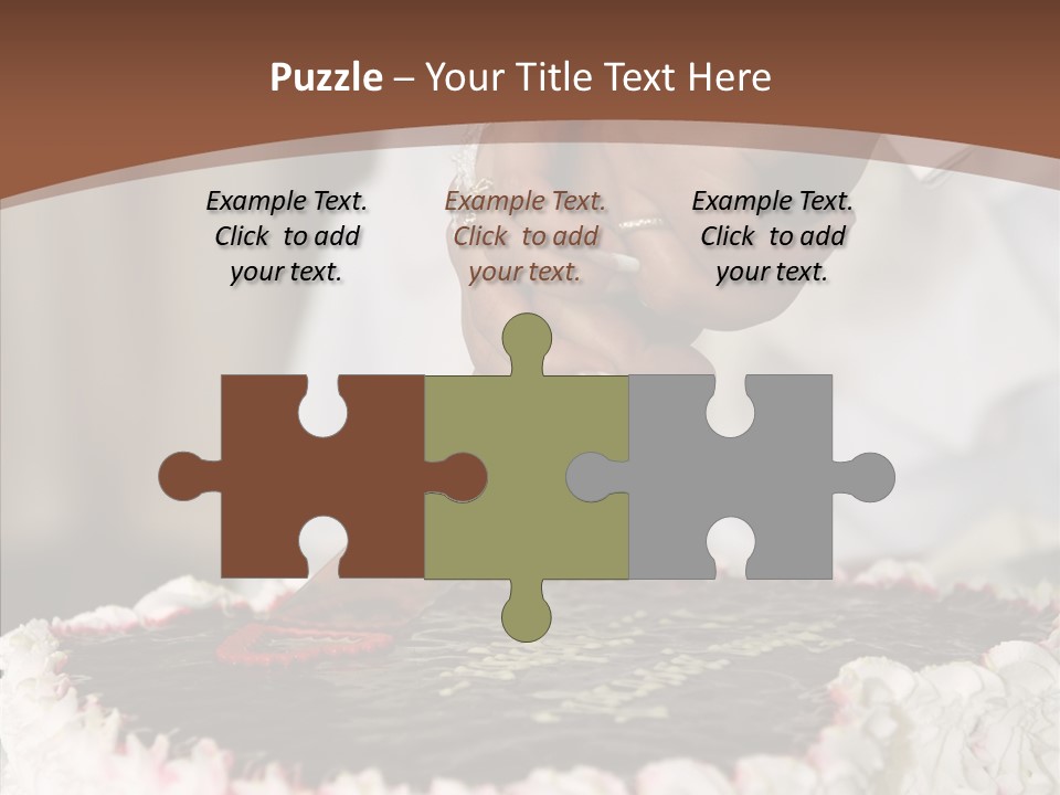 Elegance Pie Celebration PowerPoint Template