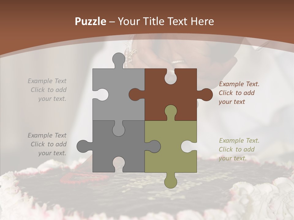 Elegance Pie Celebration PowerPoint Template