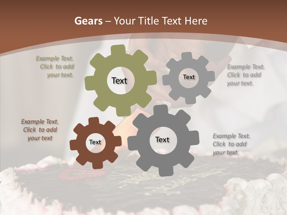 Elegance Pie Celebration PowerPoint Template