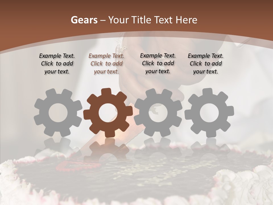 Elegance Pie Celebration PowerPoint Template