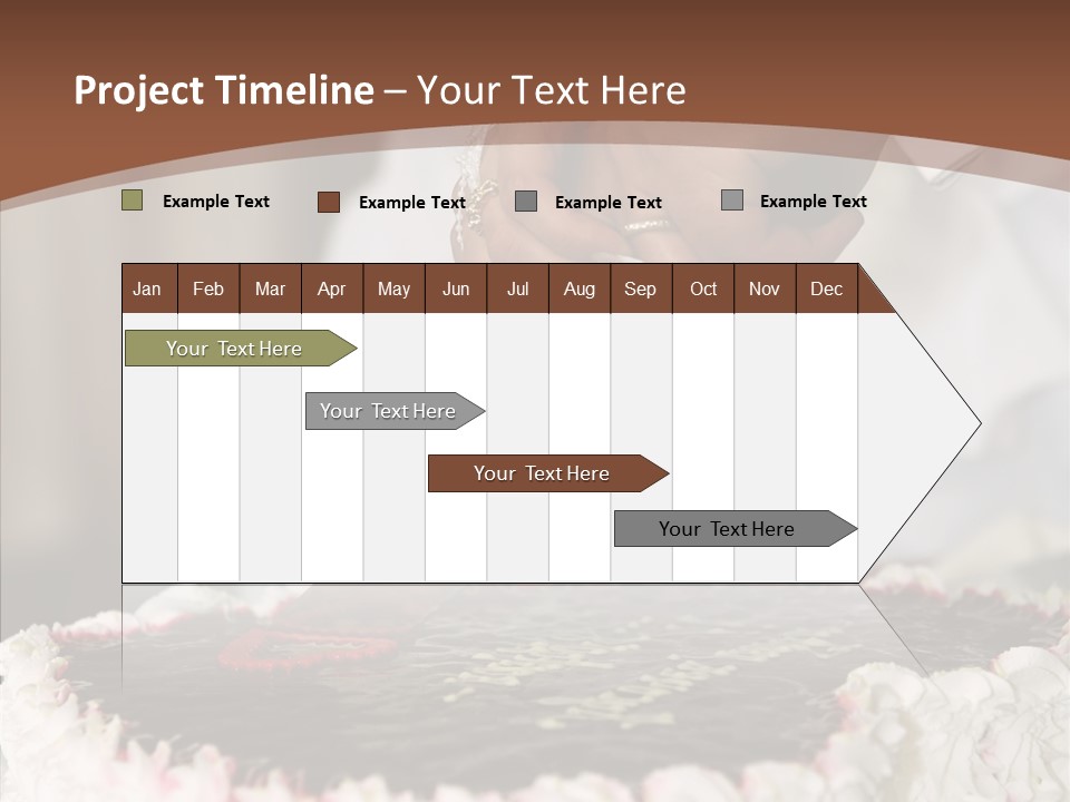 Elegance Pie Celebration PowerPoint Template