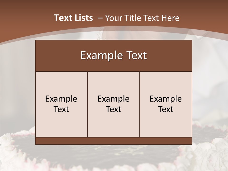 Elegance Pie Celebration PowerPoint Template