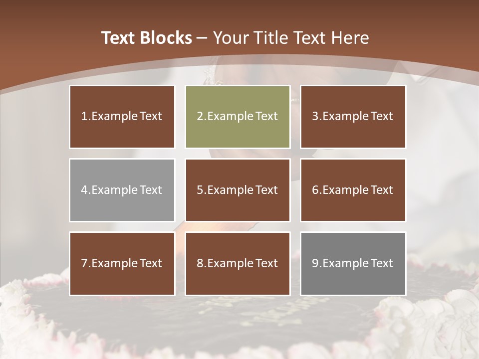 Elegance Pie Celebration PowerPoint Template