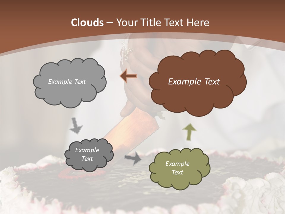 Elegance Pie Celebration PowerPoint Template