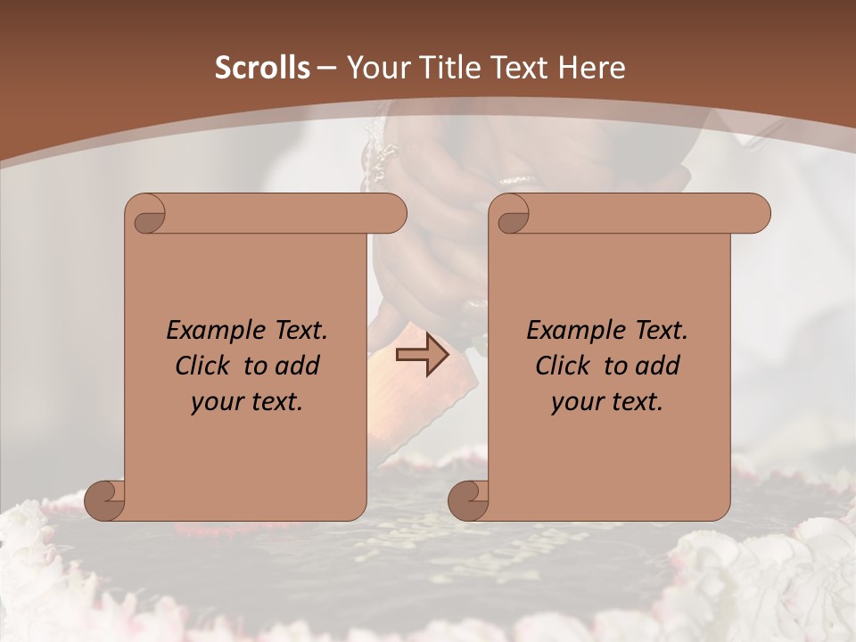 Elegance Pie Celebration PowerPoint Template