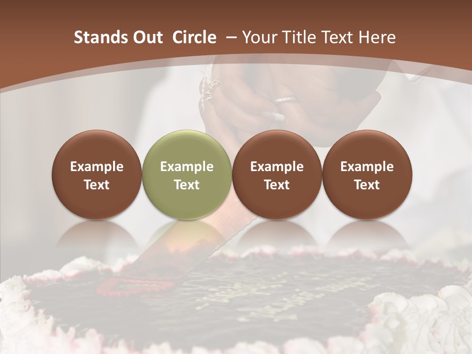 Elegance Pie Celebration PowerPoint Template