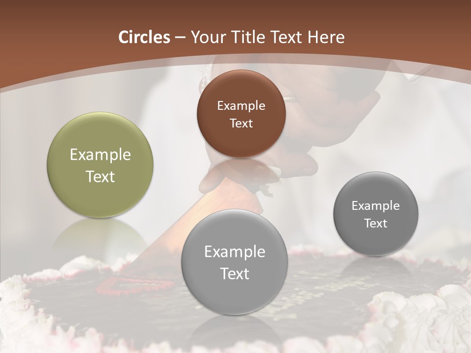 Elegance Pie Celebration PowerPoint Template