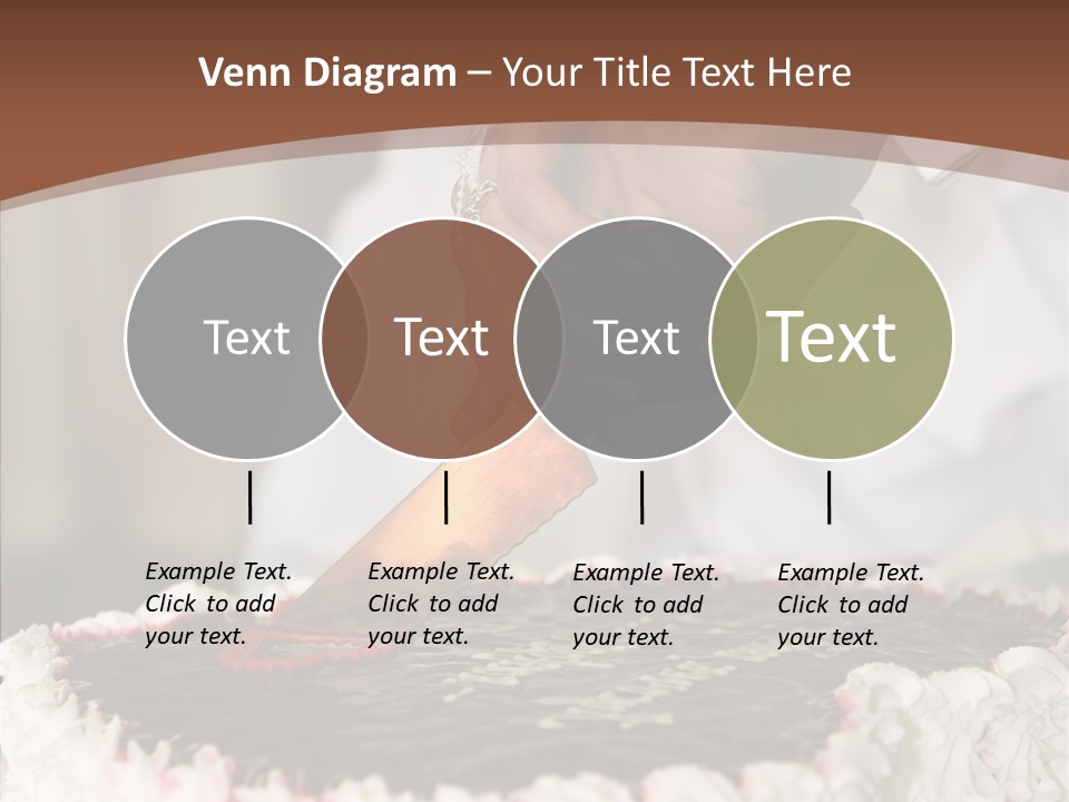 Elegance Pie Celebration PowerPoint Template