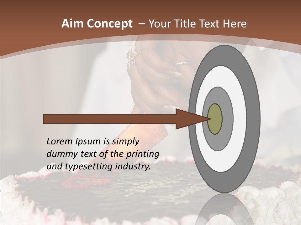 Elegance Pie Celebration PowerPoint Template