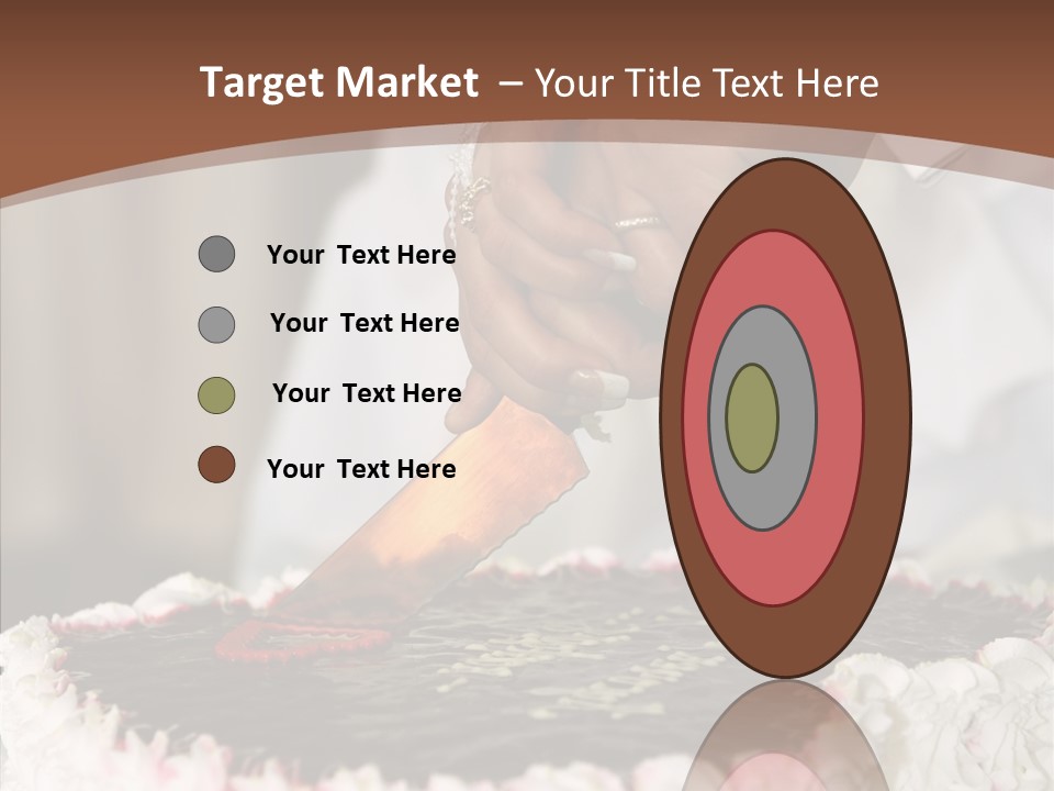 Elegance Pie Celebration PowerPoint Template