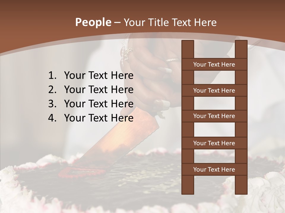 Elegance Pie Celebration PowerPoint Template